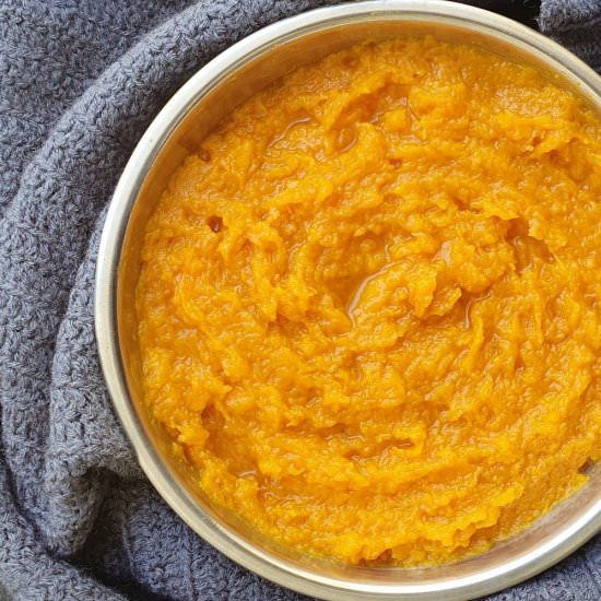Pumpkin Puree - Recipe photo by Mildlyindian