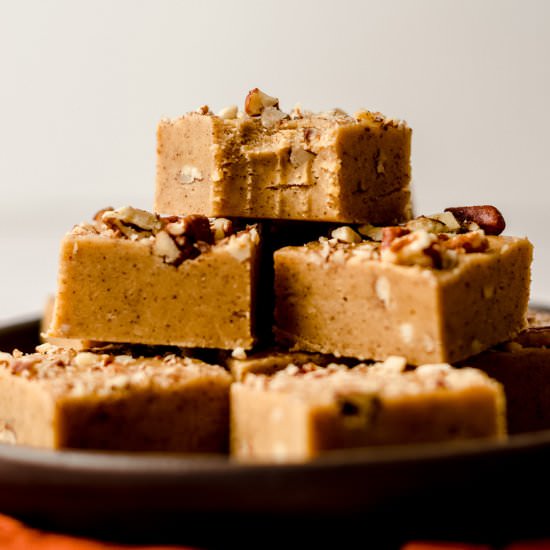 pumpkin fudge - Recipe photo by freshaprilflours