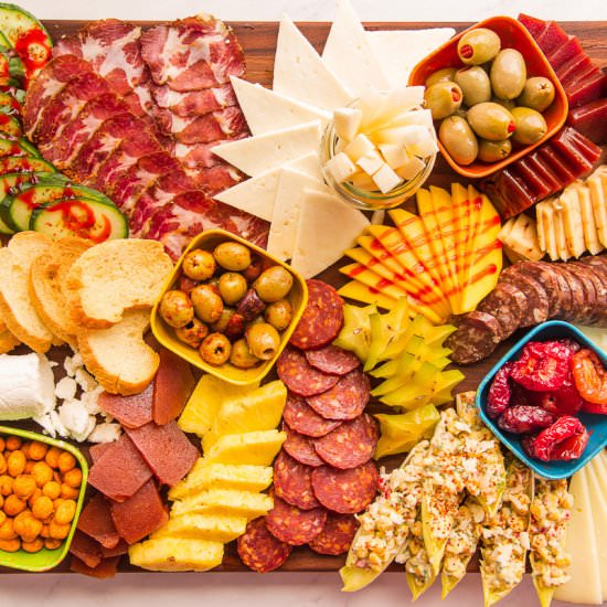 Mexican-Inspired Charcuterie Board - Recipe photo by senseandedibility