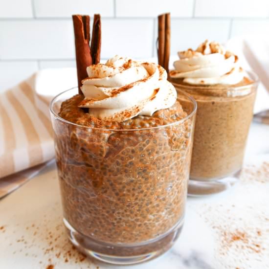 Pumpkin Chia Pudding 2 Ways - Recipe photo by StaceyLives