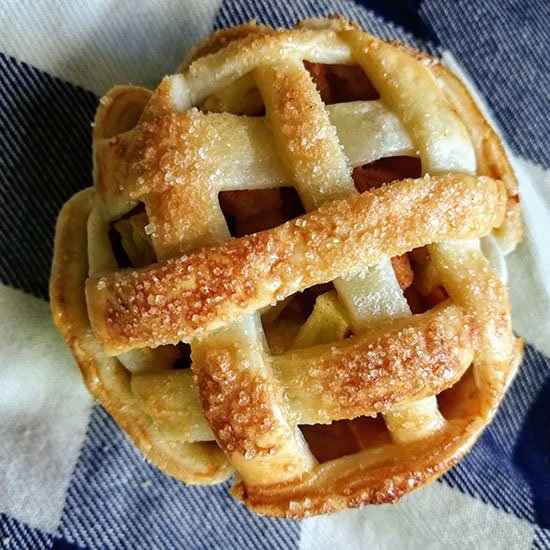 Miniature Apple Pies - Recipe photo by The Inspirational Nook