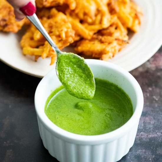 Mint Cilantro Chutney - Recipe photo by shintasimon