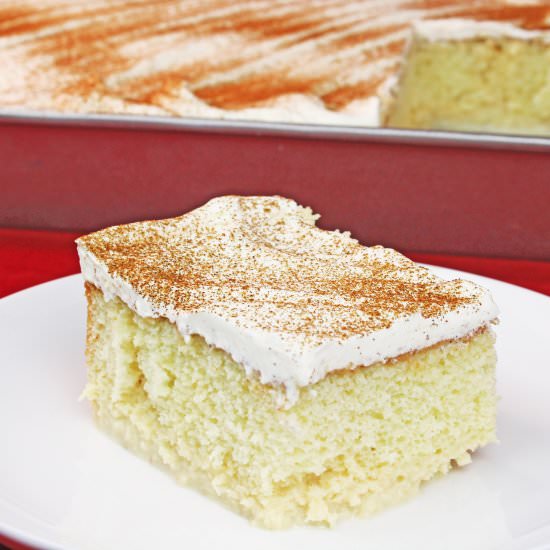 Vegan Tres Leches Cake! - Recipe photo by GretchensBakery