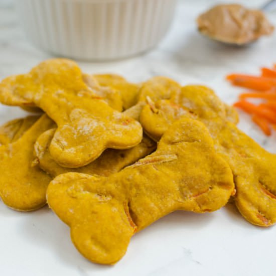 Pumpkin Carrot Dog Treats - Recipe photo by fakeginger
