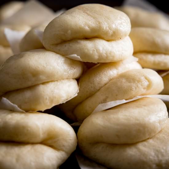 Bao Buns - Recipe photo by KitchenSanctuary