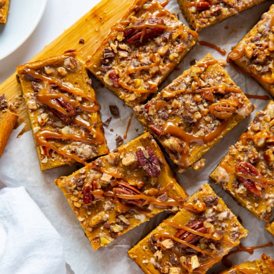 Pumpkin Pecan Bars - Recipe photo by pumpkinnspice