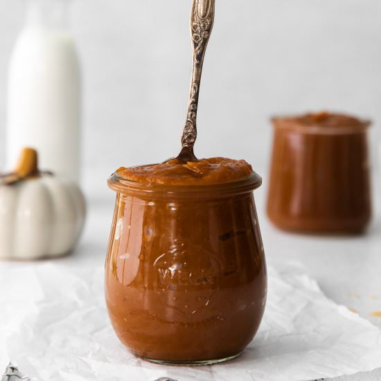 Slow Cooker Pumpkin Butter - Recipe photo by ToSimplyInspire