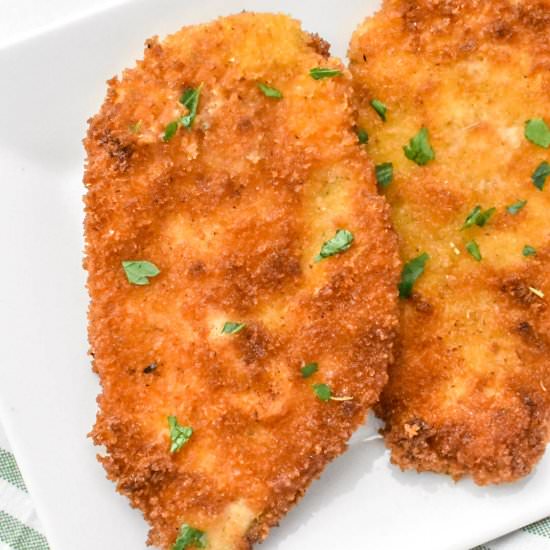 Crispy Chicken Cutlets - Recipe photo by Herbs and Flour