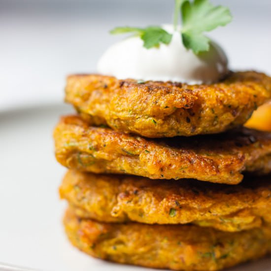 Vegan Pumpkin Fritters - Recipe photo by lavenderandmacarons