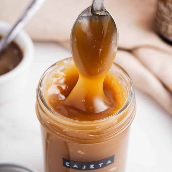 Cajeta (Vegan Mexican Caramel) - Recipe photo by brokebankvegan