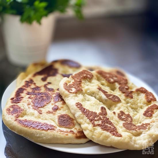 Quick Naan Bread - Recipe photo by ChefBec