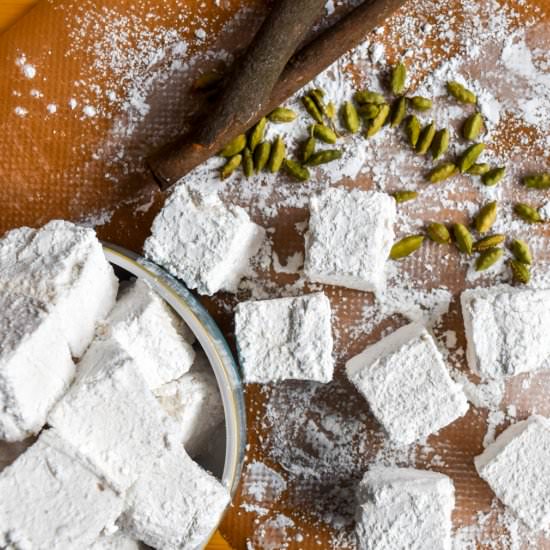Chai Tea Marshmallows - Recipe photo by Waitingforblancmange