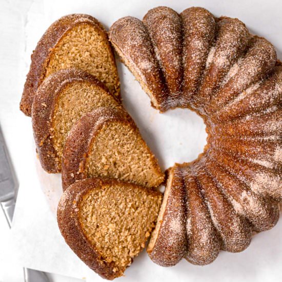 Apple Cider Bundt Cake - Recipe photo by sloanes.table