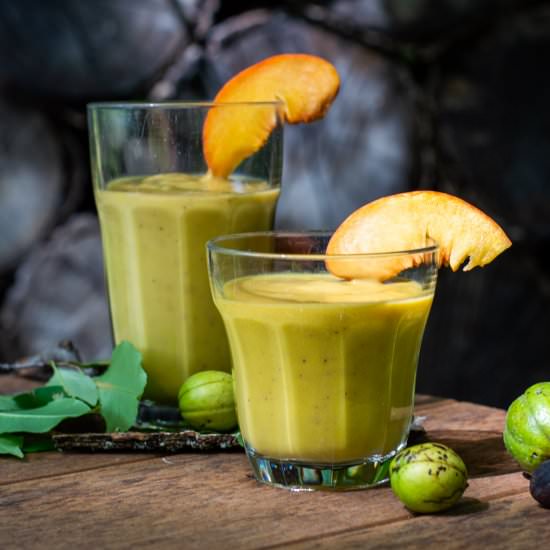 Gold Rush Smoothie - Recipe photo by thelibrarykitchen