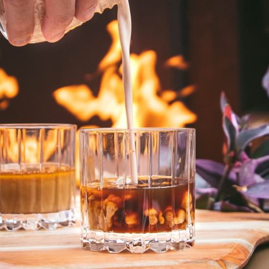 Pumpkin Spice White Russian - Recipe photo by emily_garlichead
