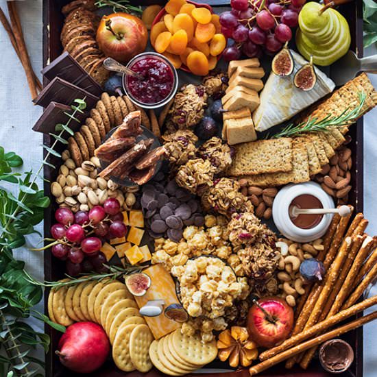 Fall Charcuterie Board with Cookies - Recipe photo by URBANBAKES