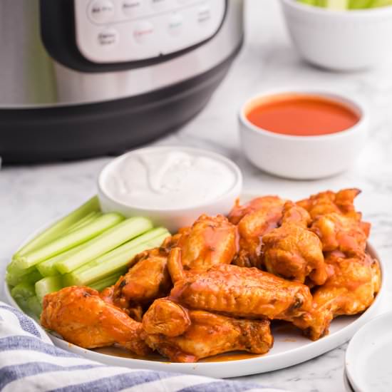 Air Fryer Buffalo Chicken Wings - Recipe photo by simplystacie