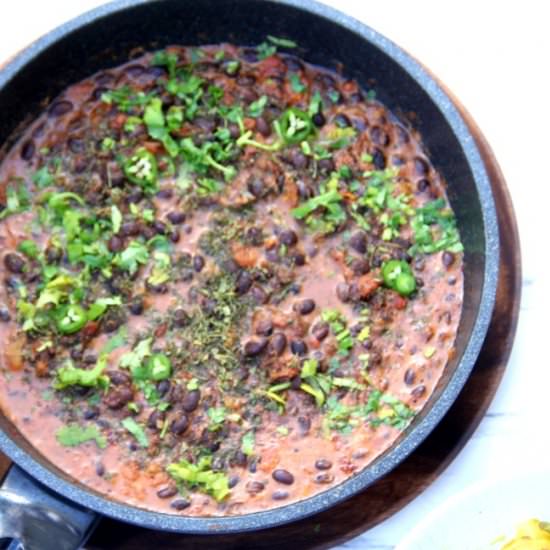 Coconut and GInger Blackbeans - Recipe photo by Spice Chronicles