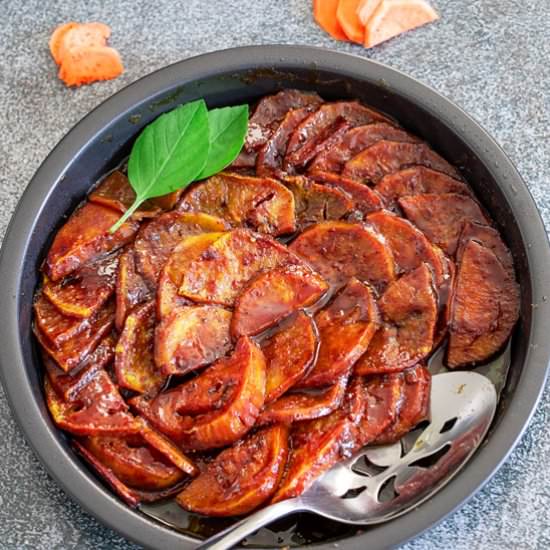 How to make candied sweet potatoes - Recipe photo by healingtomato