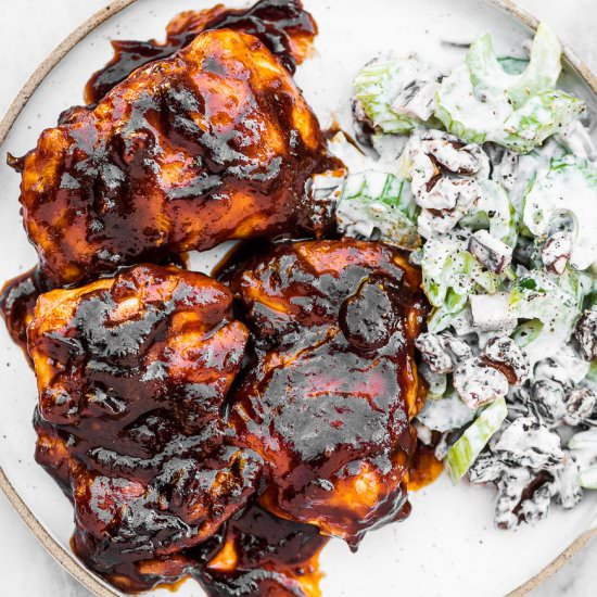 Stovetop BBQ Chicken - Recipe photo by The Endless Meal