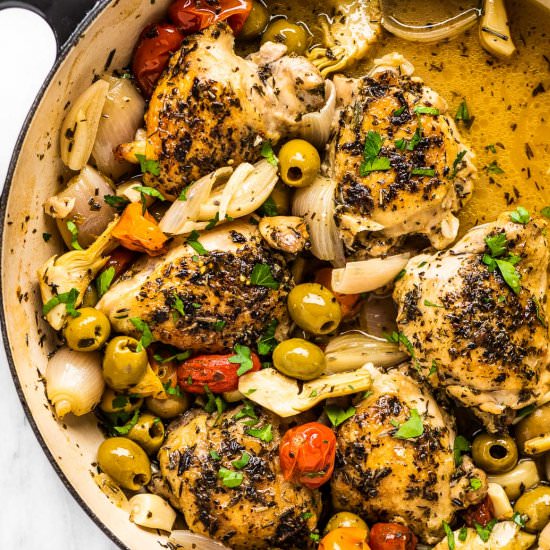 Chicken Provençal - Recipe photo by The Endless Meal
