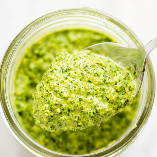 Mint Pesto - Recipe photo by The Endless Meal