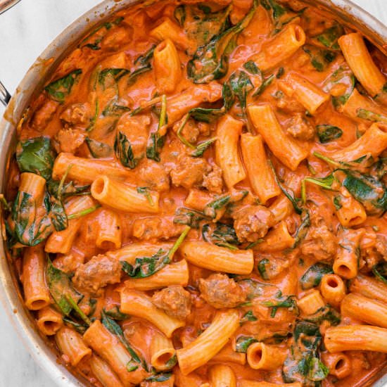 Italian Sausage Pasta - Recipe photo by The Endless Meal