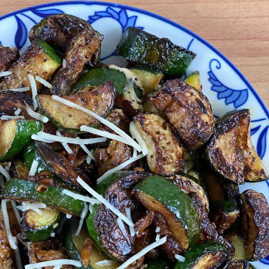 Sauteed Everything Bagel Zucchini - Recipe photo by mashupmom