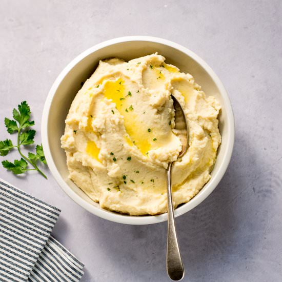 Butter Bean Mash - Recipe photo by thevegspace