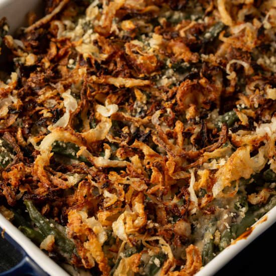 Green Bean Casserole - Recipe photo by Barbara Curry