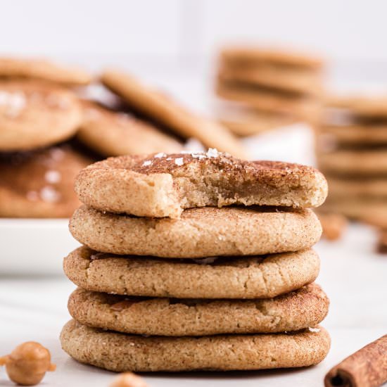 Salted Caramel Snickerdoodles - Recipe photo by pumpkinnspice