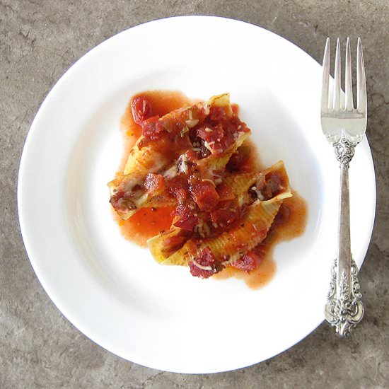 Stuffed Shells - Recipe photo by delightfulrepast