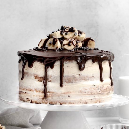 Chocolate Chip Banana Cake - Recipe photo by laneandgreyfare