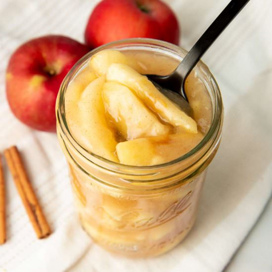 Canning Apple Pie Filling - Recipe photo by wholefully
