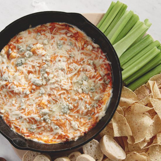 Best Buffalo Chicken Dip - Recipe photo by The Merrythought