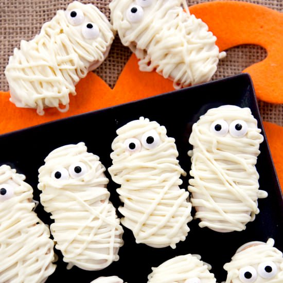 Nutter Butter Mummies - Recipe photo by browniebites