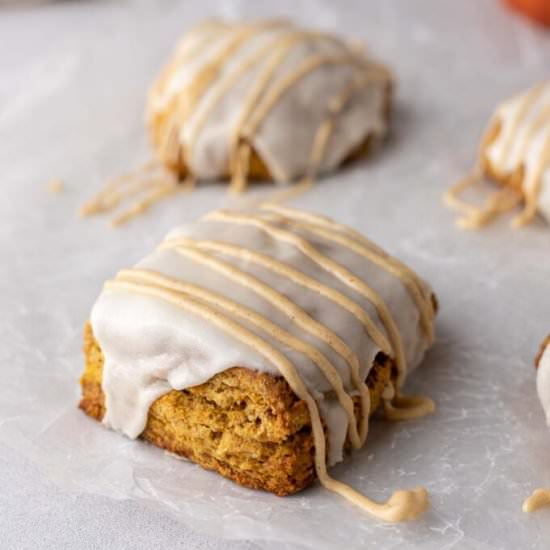 Starbucks pumpkin scones - Recipe photo by lifestyleofafoodie