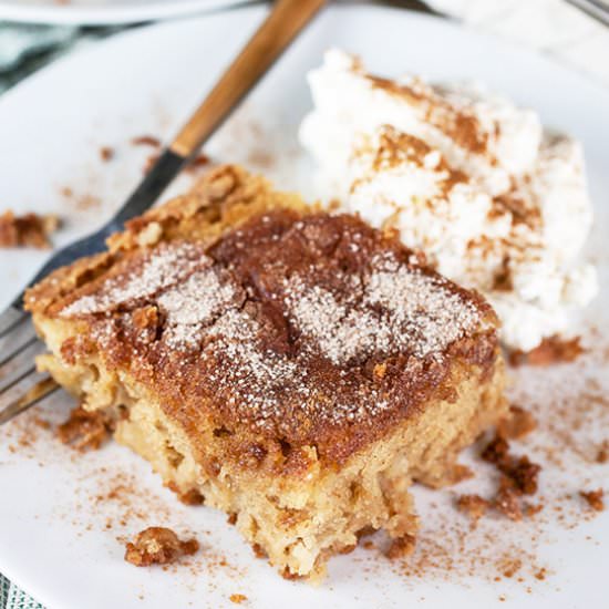 Cinnamon Sugar Apple Cake - Recipe photo by therusticfoodie