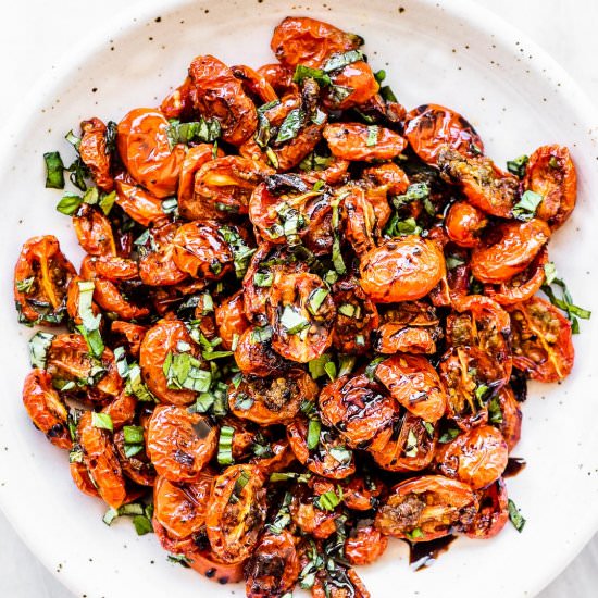 Roasted Cherry Tomatoes - Recipe photo by The Endless Meal
