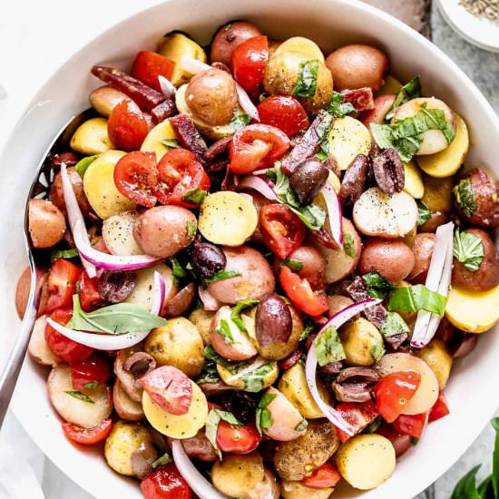 Italian Potato Salad - Recipe photo by The Endless Meal