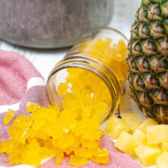 Yummy Pineapple Gummy Bears - Recipe photo by hawaiitravelwithkids