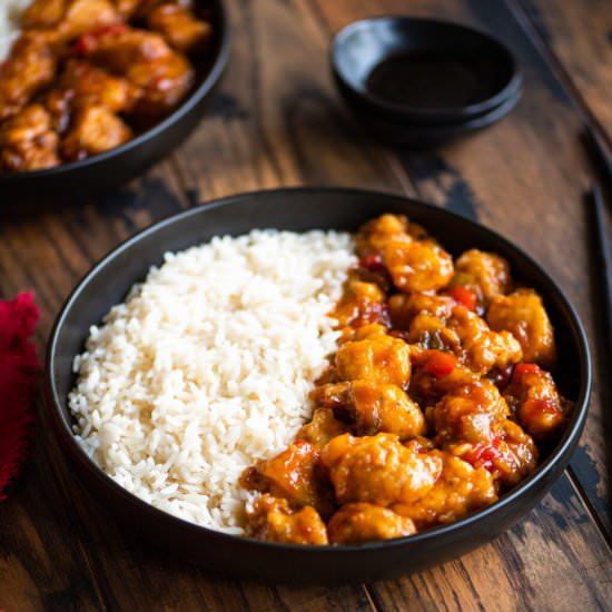 Easy Sweet & Sour Chicken - Recipe photo by dudethatcookz