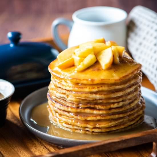 Spiced Buttermilk Pancakes - Recipe photo by dudethatcookz