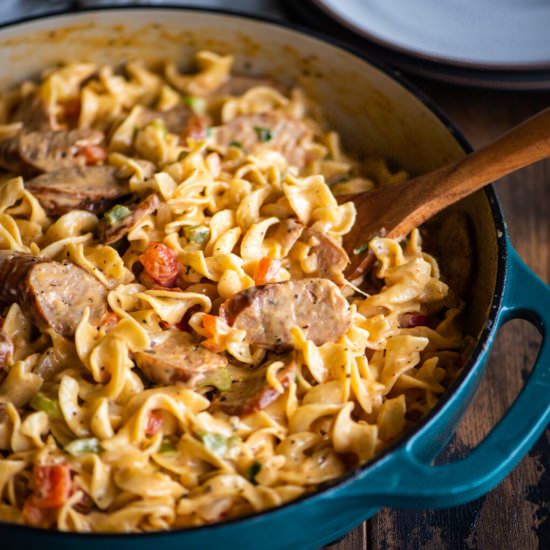 Creamy Cajun Alfredo Pasta - Recipe photo by dudethatcookz