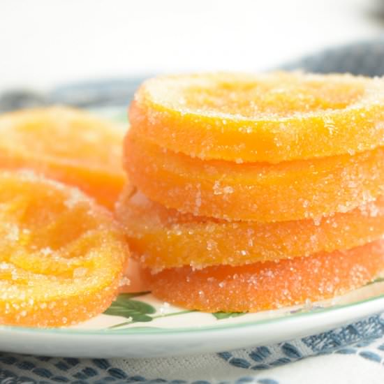 Candied Orange Slices - Recipe photo by recipepocket.com
