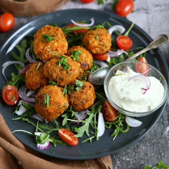 Pumpkin Falafels - Recipe photo by angiesrecipes