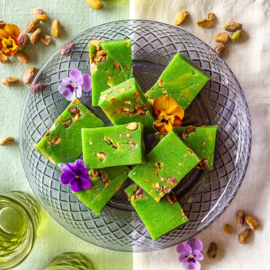 Pistachio Protein Bars - Recipe photo by primalwellnesscoach
