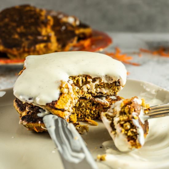 Carrot Cake Pancakes - Recipe photo by Lifeandlemons