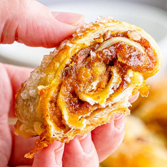 Pumpkin Pull-Apart Roll - Recipe photo by bellyfull