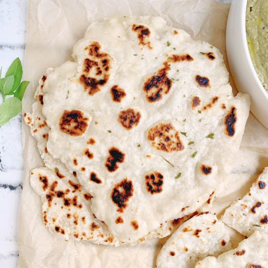 2 Ingredient Dough Flatbread - Recipe photo by Theyummymuffin